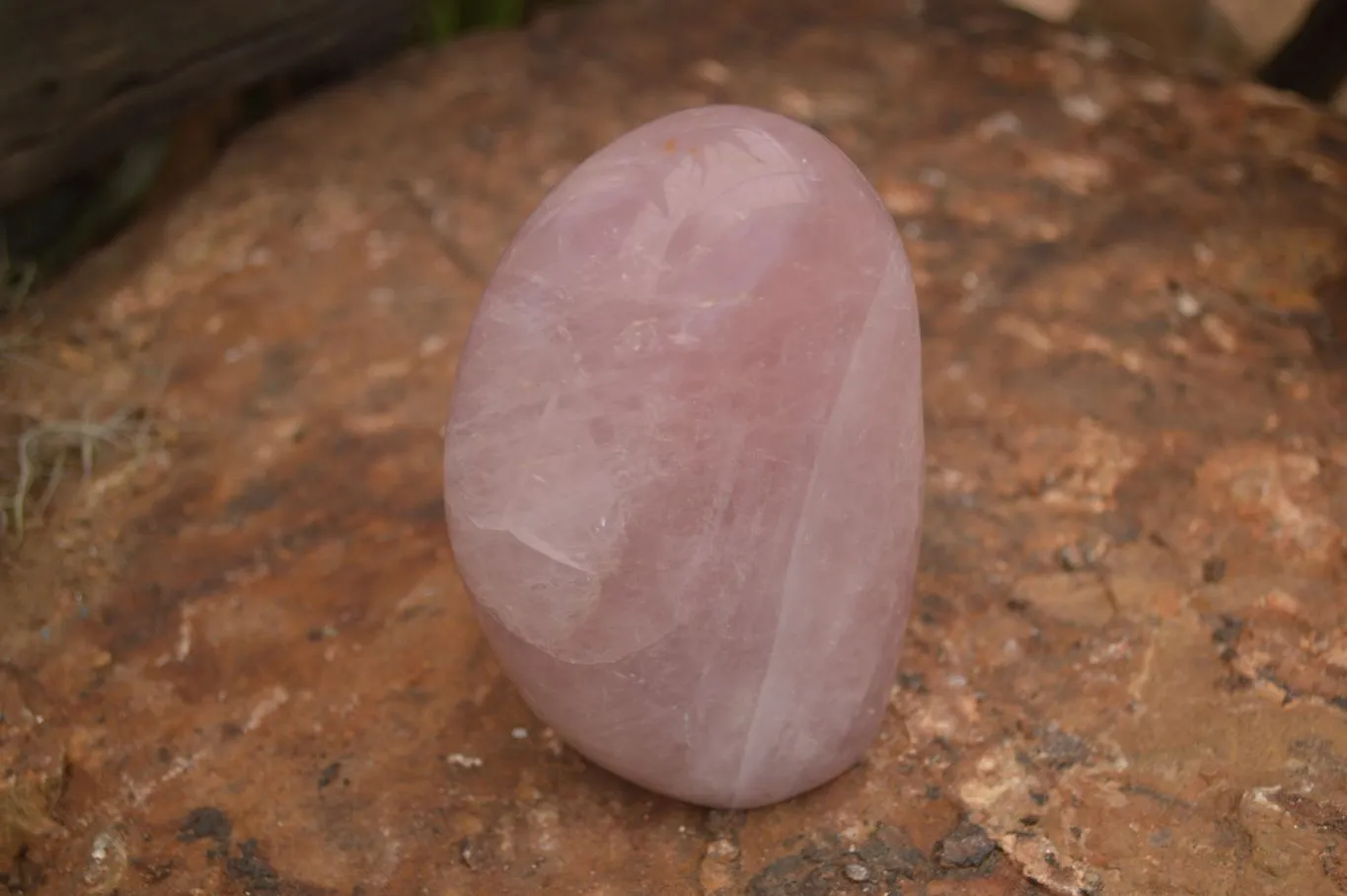 Polished Gemmy Pink Rose Quartz Standing Free Form x 1 From Ambatondrazaka, Madagascar