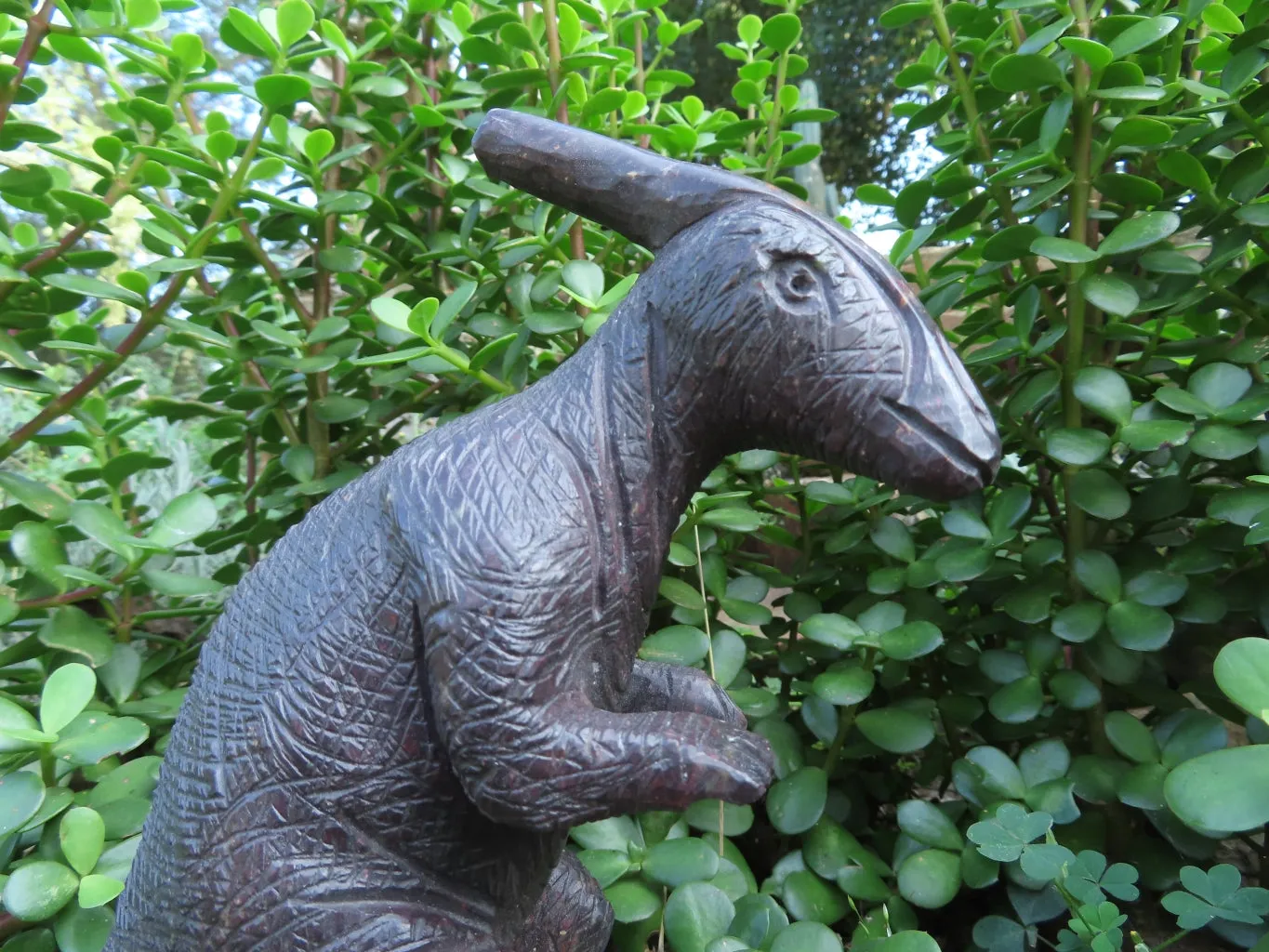 Polished  Ornithischian Dinosaur Carving x 1 From Zimbabwe