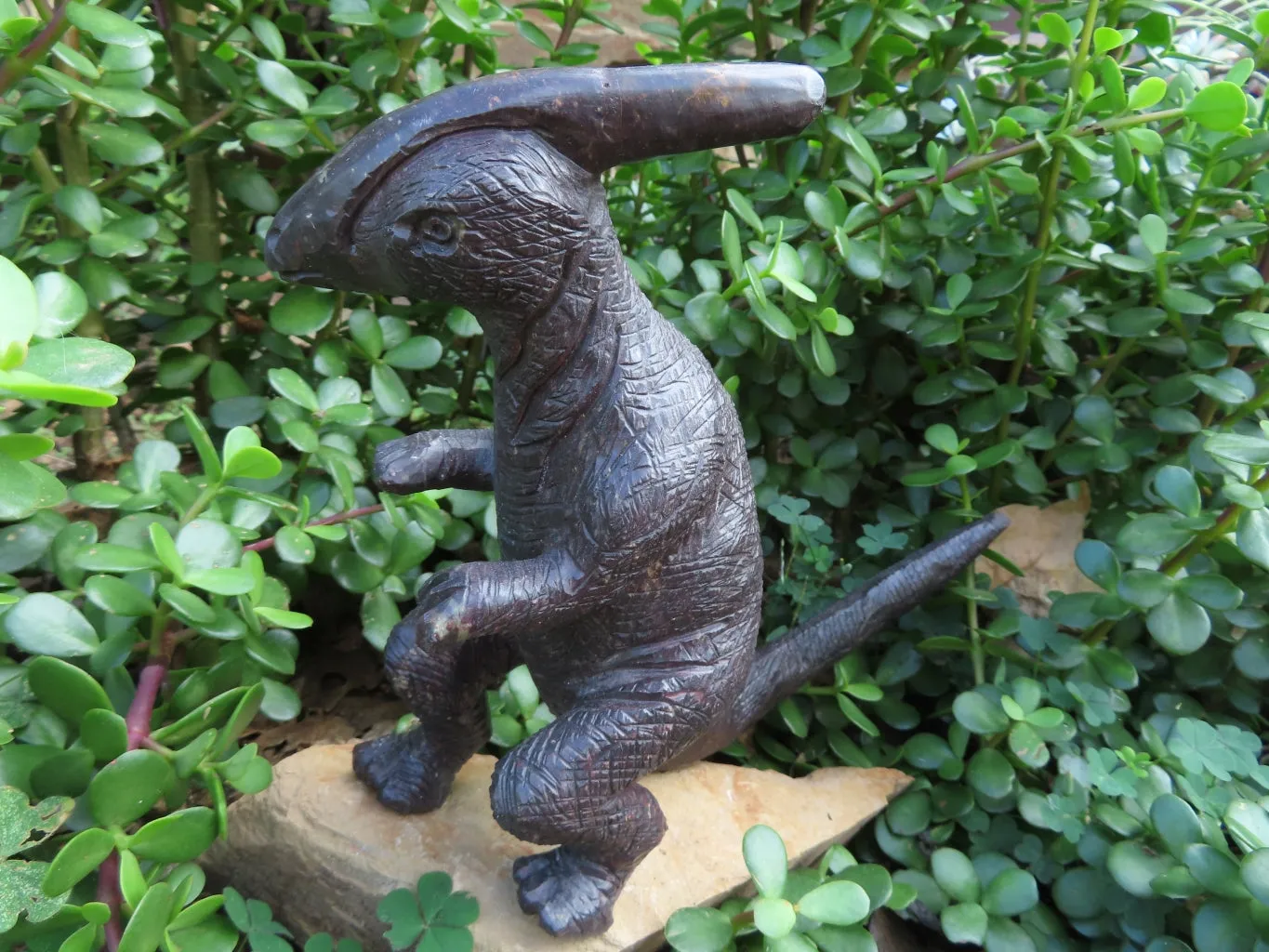 Polished  Ornithischian Dinosaur Carving x 1 From Zimbabwe