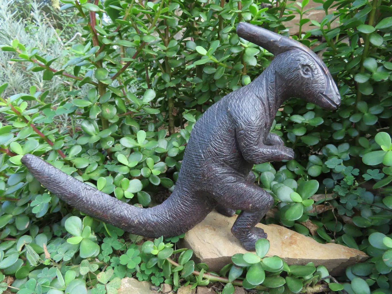 Polished  Ornithischian Dinosaur Carving x 1 From Zimbabwe