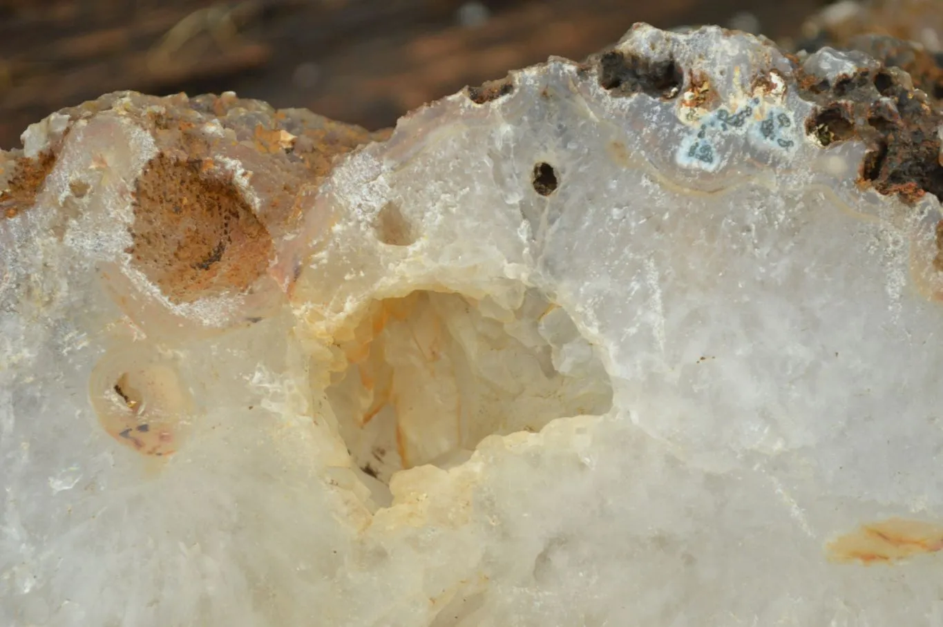 Polished XL Agate Geode Display Piece x 1 From Maintirano, Madagascar