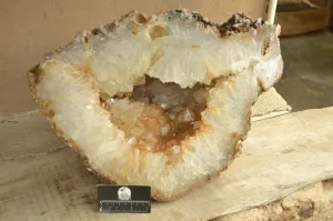 Polished XL Agate Geode Display Piece x 1 From Maintirano, Madagascar