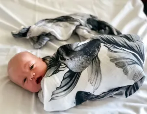 Pop Ya Tot - Muslin Swaddle - KOI