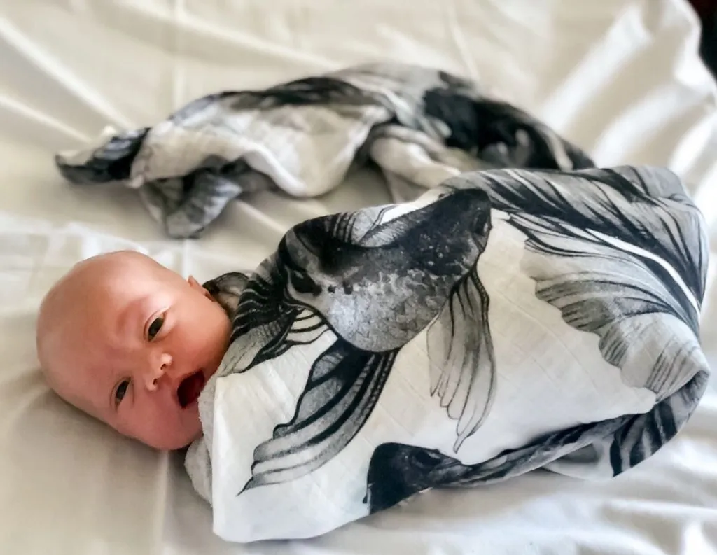 Pop Ya Tot - Muslin Swaddle - KOI