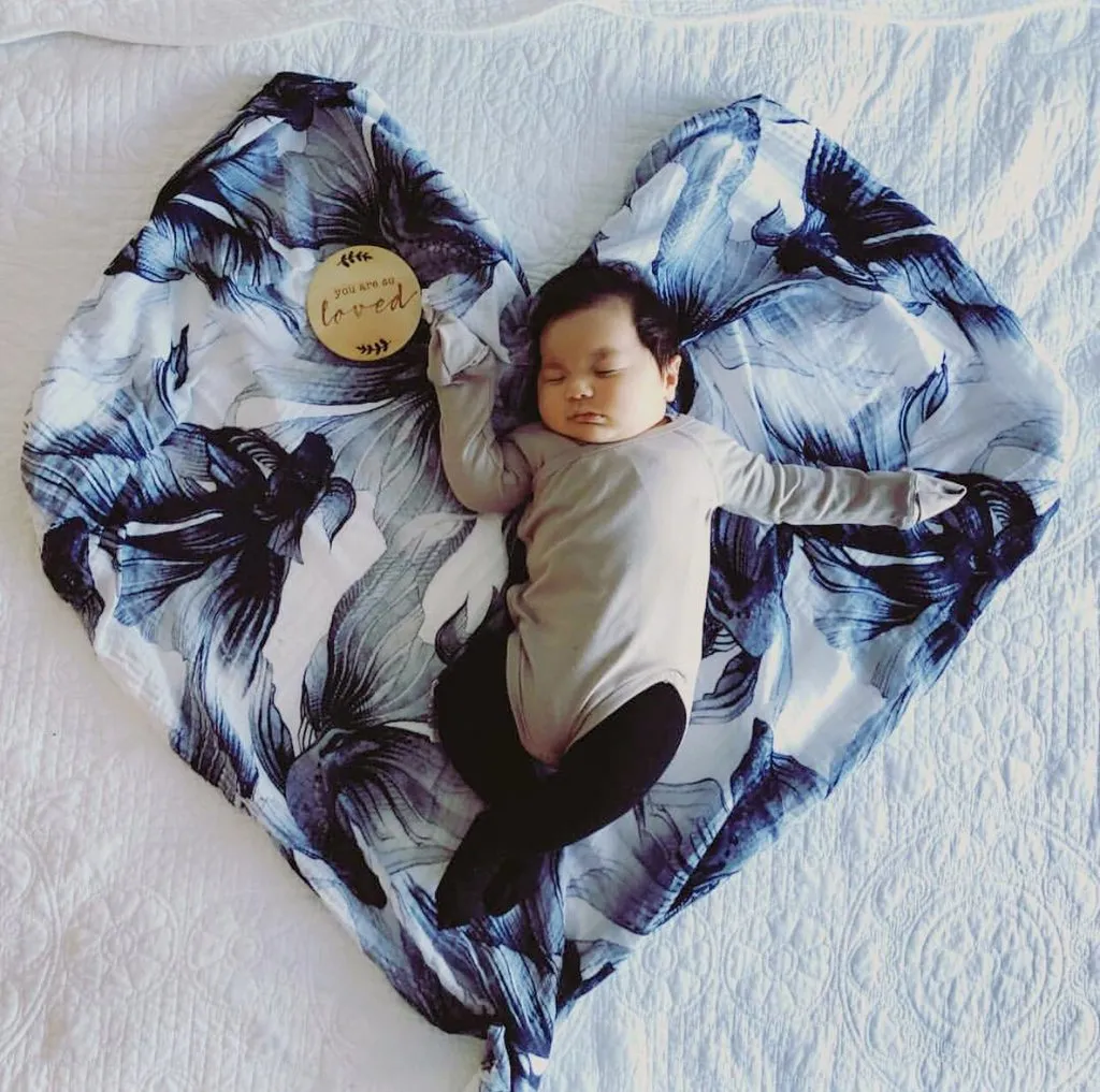 Pop Ya Tot - Muslin Swaddle - KOI
