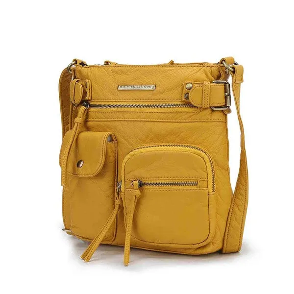 Premium Style Vegan Leather Crossbody Bag