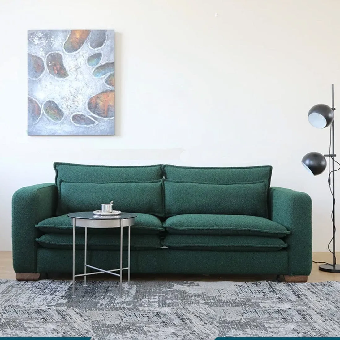 Rae Boucle Foldable Sofa Bed