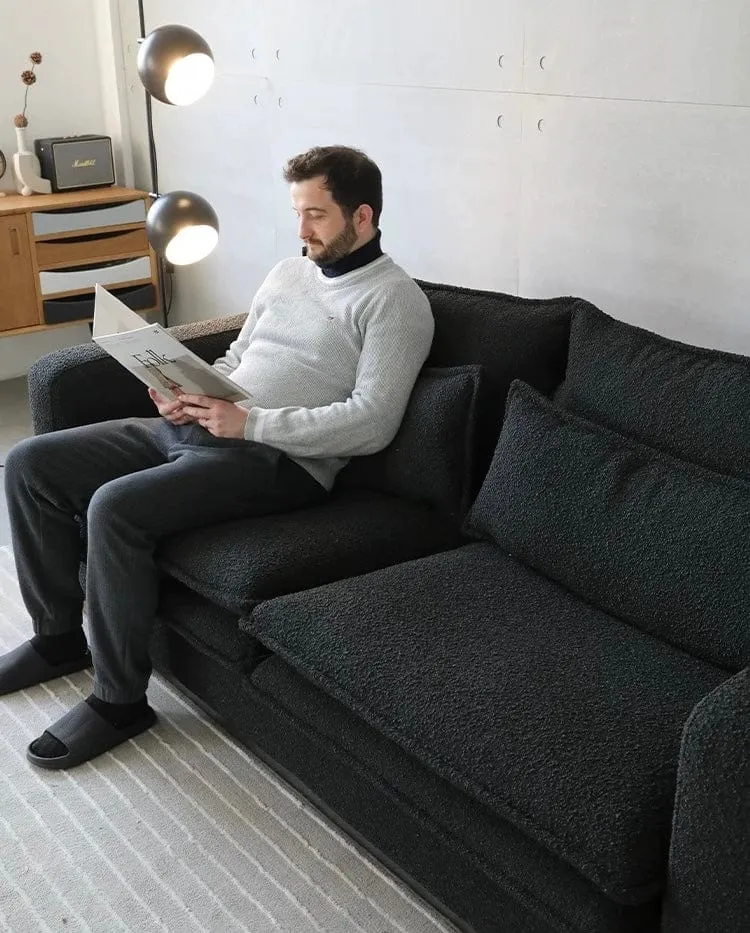 Rae Boucle Foldable Sofa Bed