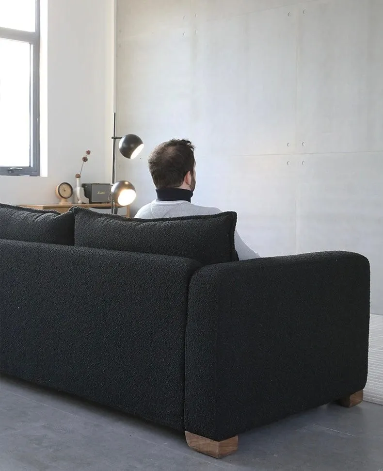 Rae Boucle Foldable Sofa Bed