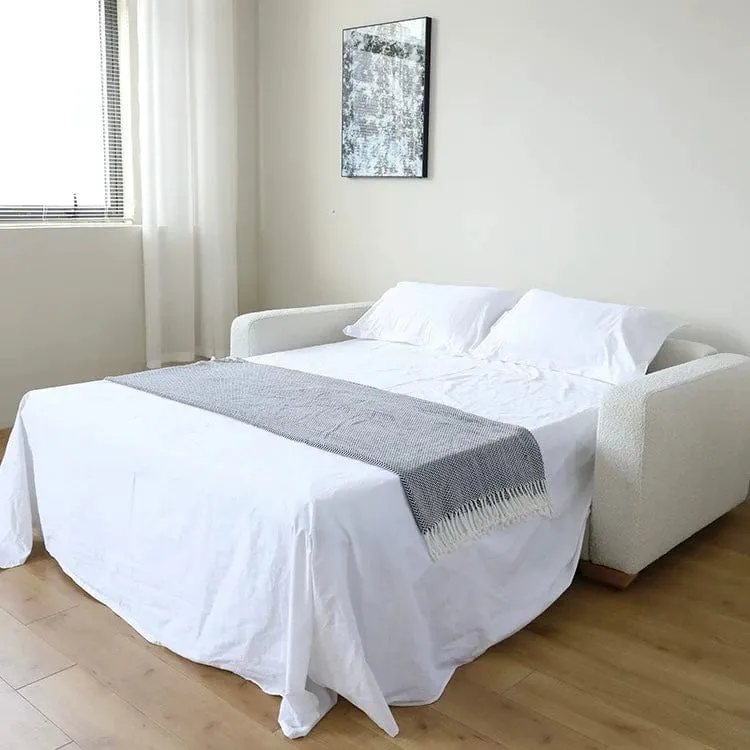 Rae Boucle Foldable Sofa Bed