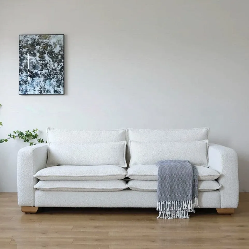 Rae Boucle Foldable Sofa Bed