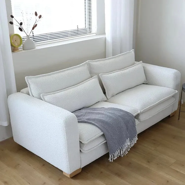 Rae Boucle Foldable Sofa Bed
