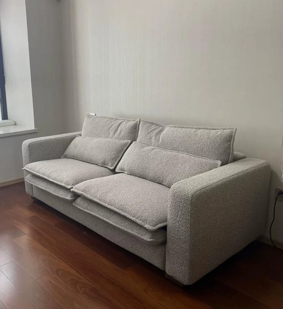 Rae Boucle Foldable Sofa Bed