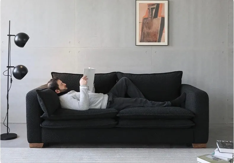 Rae Boucle Foldable Sofa Bed