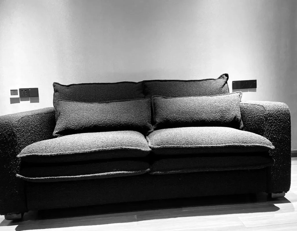 Rae Boucle Foldable Sofa Bed