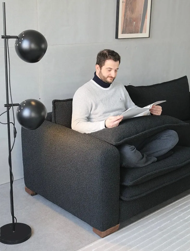 Rae Boucle Foldable Sofa Bed