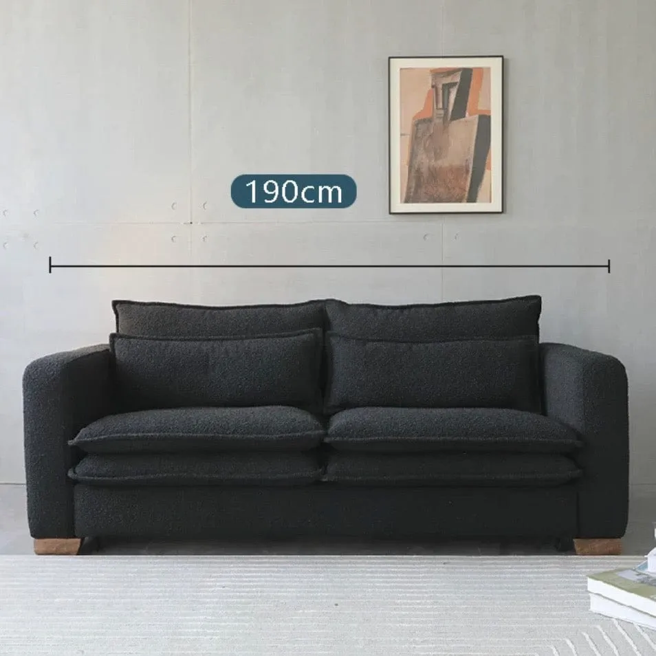 Rae Boucle Foldable Sofa Bed