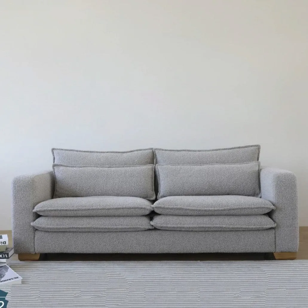 Rae Boucle Foldable Sofa Bed