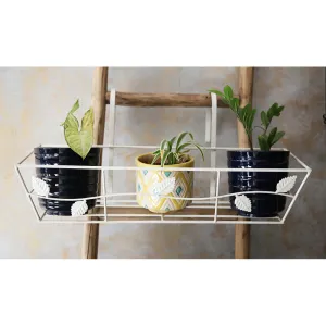 Railing Metal Planter Long