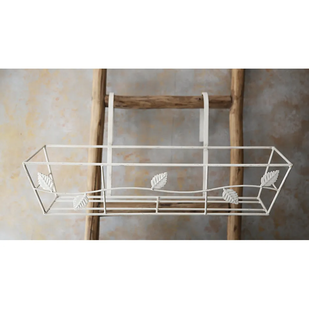 Railing Metal Planter Long