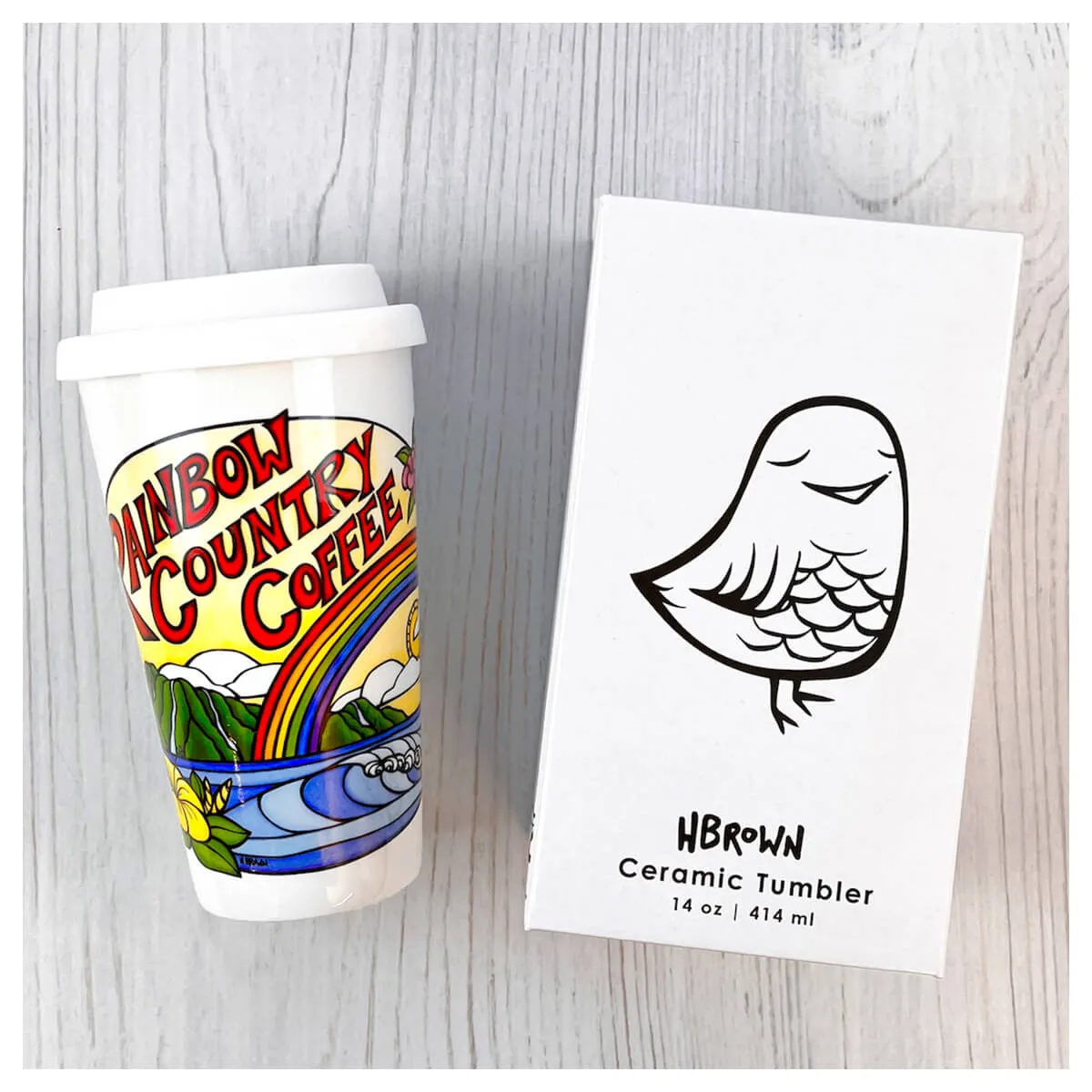 Rainbow Country Coffee Tumbler