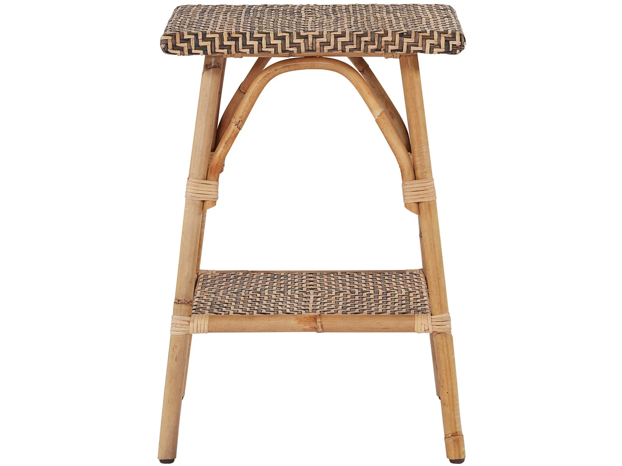 Rattan Accent Table