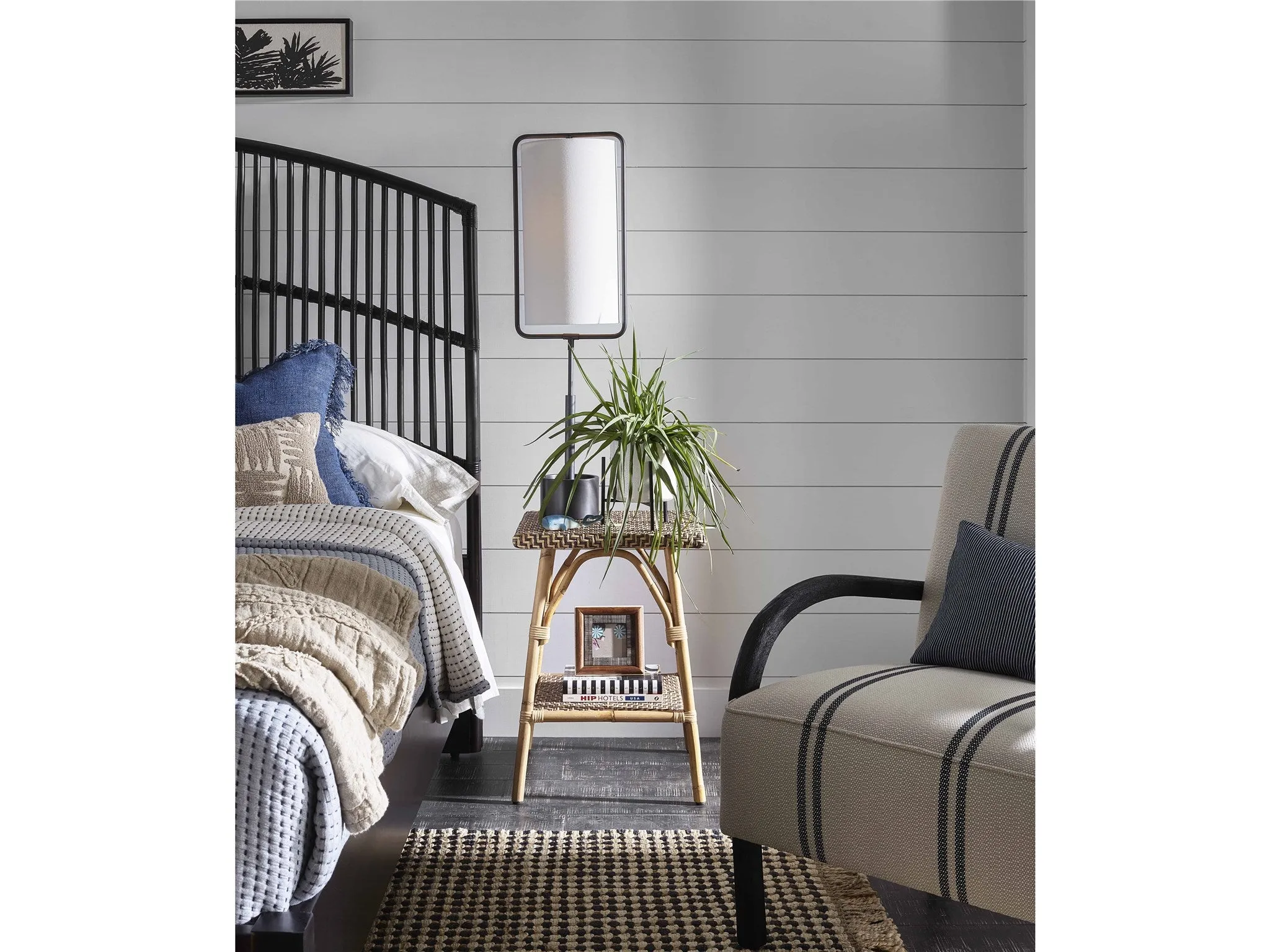 Rattan Accent Table
