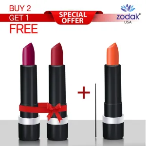 Retro Matte Lipstick ZL1011 (Buy 2 Get 1 Free)