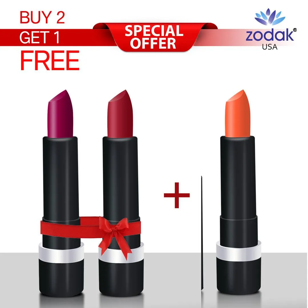Retro Matte Lipstick ZL1011 (Buy 2 Get 1 Free)
