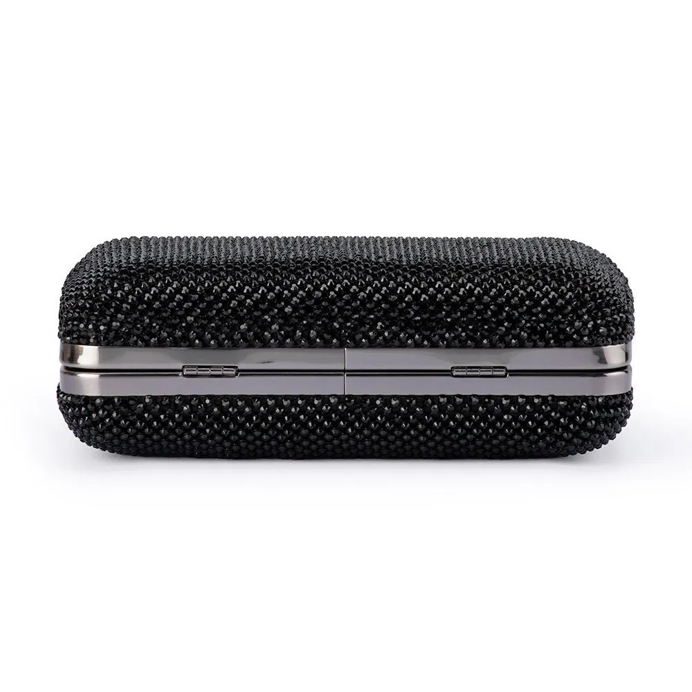 RONNY Crystal Mesh Clutch