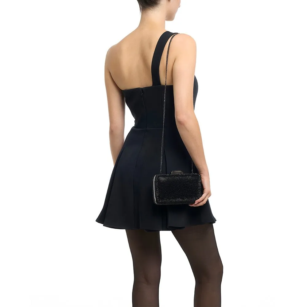 RONNY Crystal Mesh Clutch