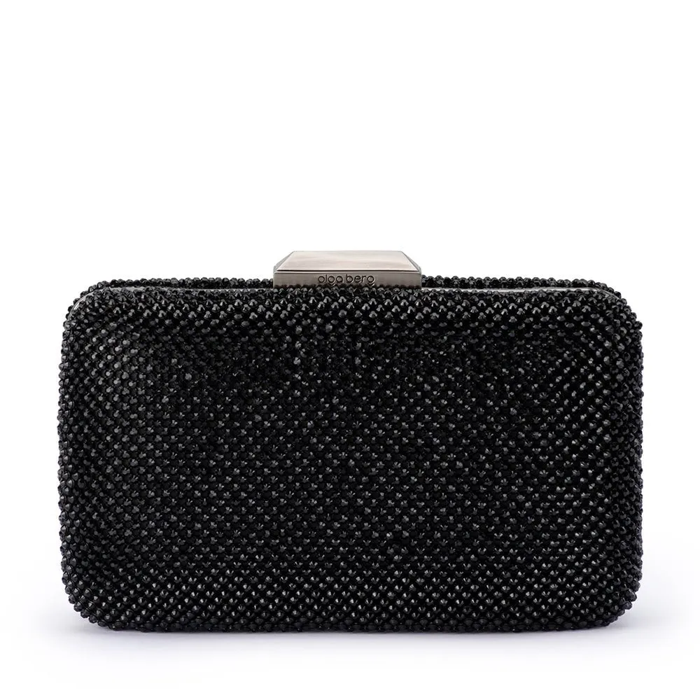 RONNY Crystal Mesh Clutch