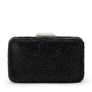 RONNY Crystal Mesh Clutch