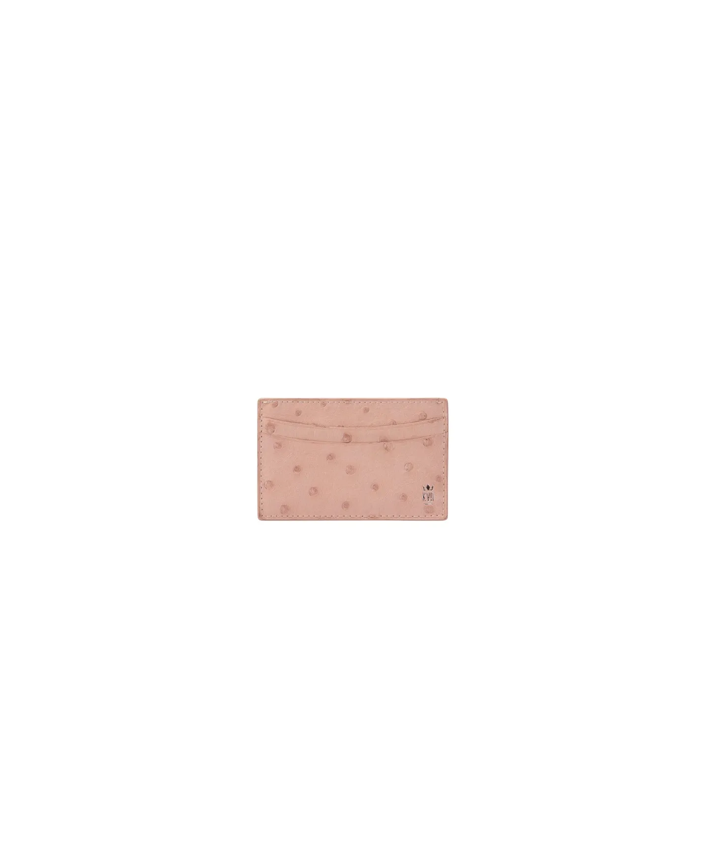 Rosa Pink Ostrich | Credit Card Holder