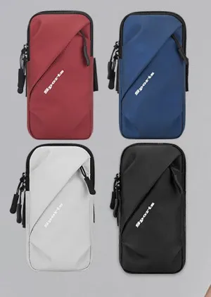 Running mobile phone arm bag