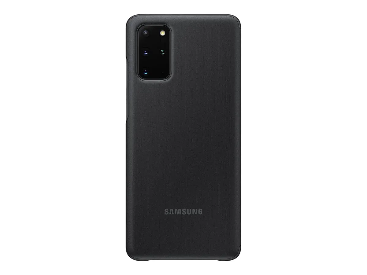 Samsung S-View Flip Cover Case for Samsung Galaxy S20  5G Smartphones - Black