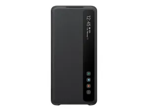 Samsung S-View Flip Cover Case for Samsung Galaxy S20  5G Smartphones - Black