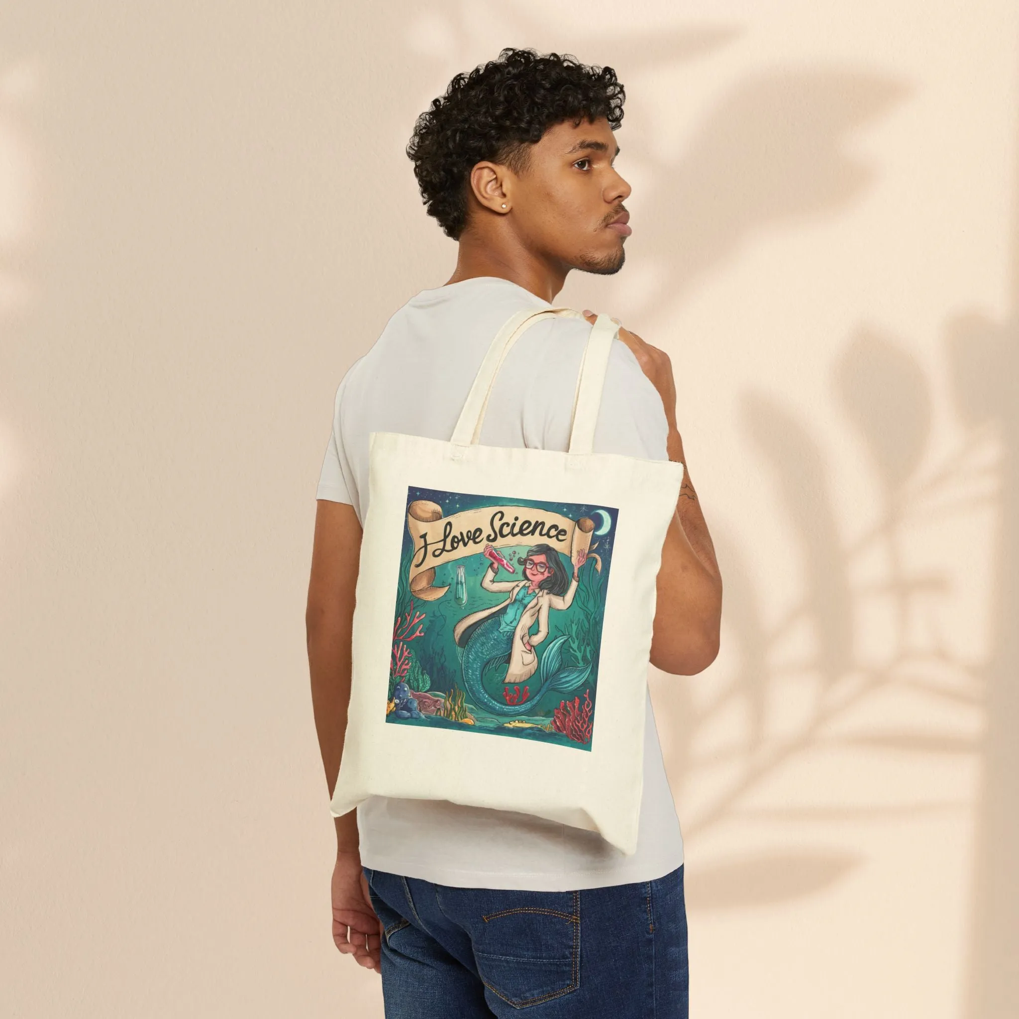 Science Tote Bag - I Love Science