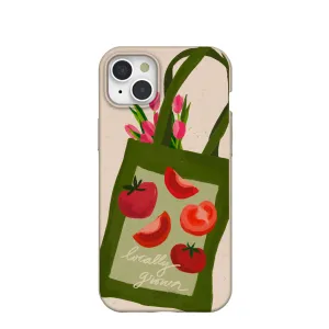 Seashell Market Tote iPhone 15 Plus Case