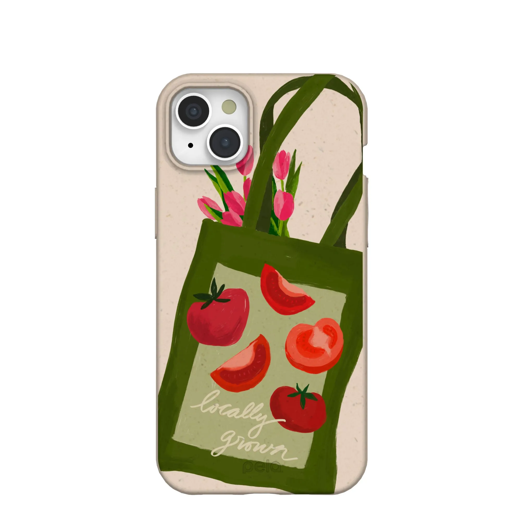 Seashell Market Tote iPhone 15 Plus Case