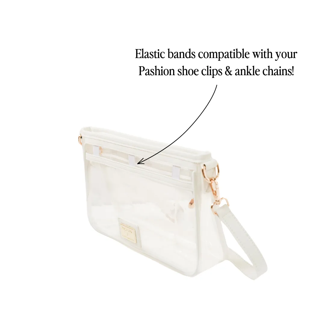 Shoulder Bag — Transparent (Pashion Footwear x Glass Ladder)