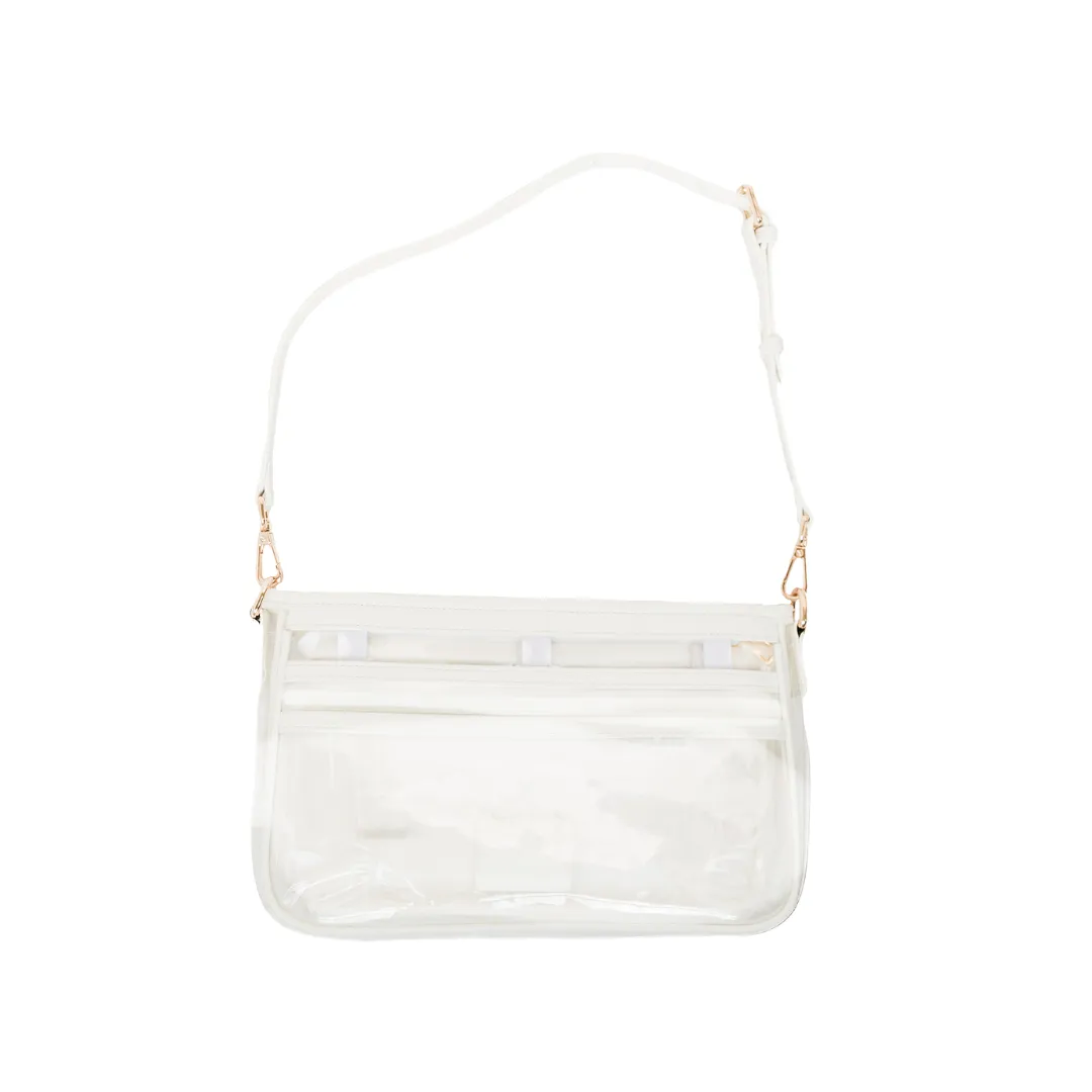 Shoulder Bag — Transparent (Pashion Footwear x Glass Ladder)
