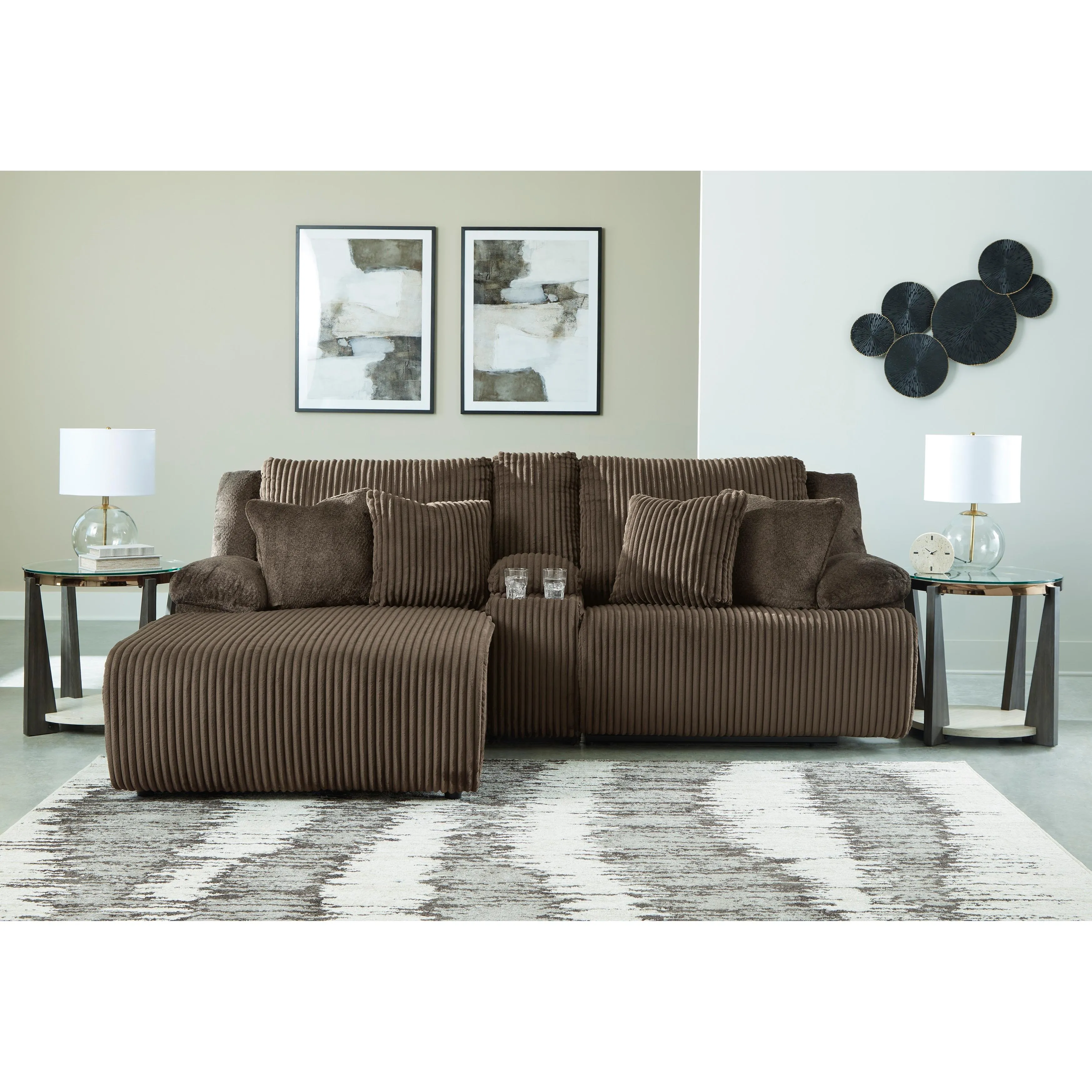 Signature Design by Ashley Top Tier Reclining Fabric Sofa 9270505C/9270557C/9270541C