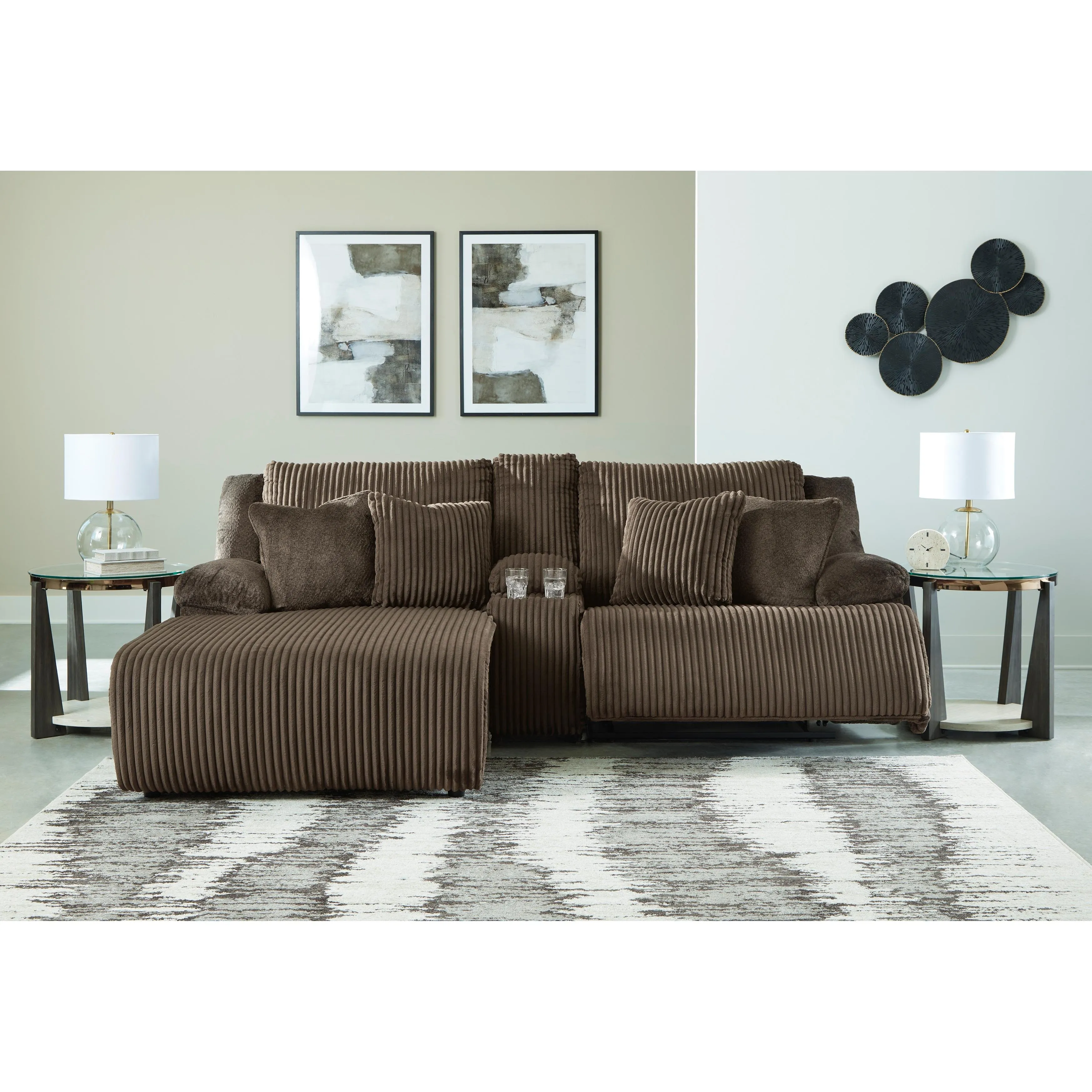 Signature Design by Ashley Top Tier Reclining Fabric Sofa 9270505C/9270557C/9270541C
