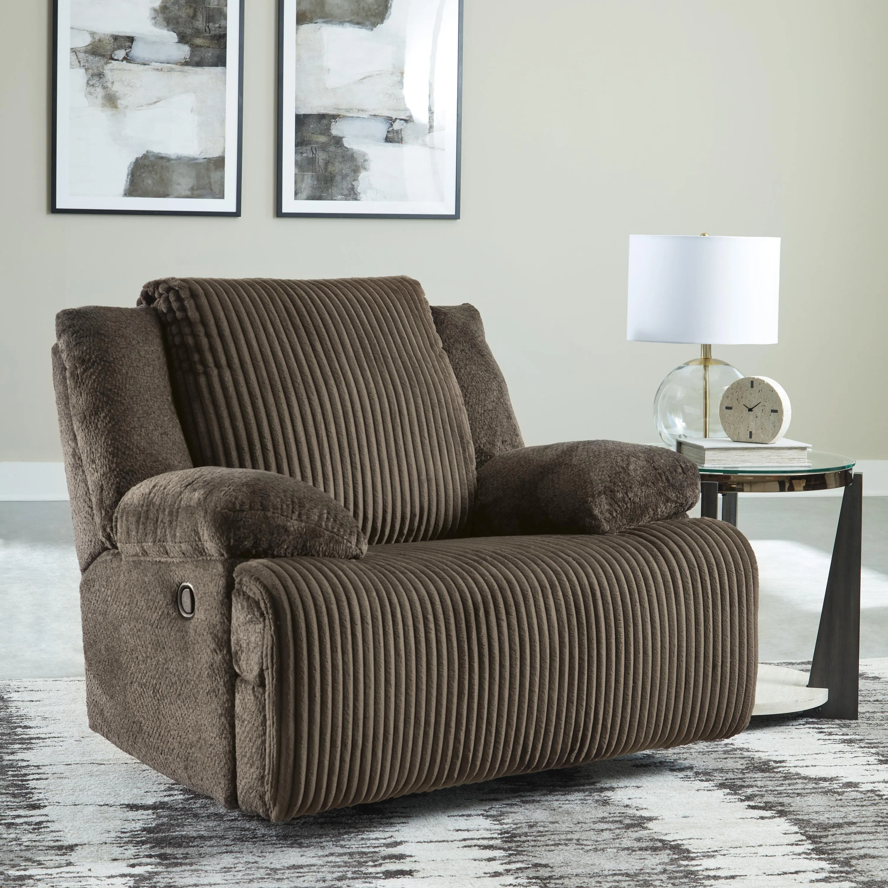 Signature Design by Ashley Top Tier Rocker Fabric Recliner 9270525C