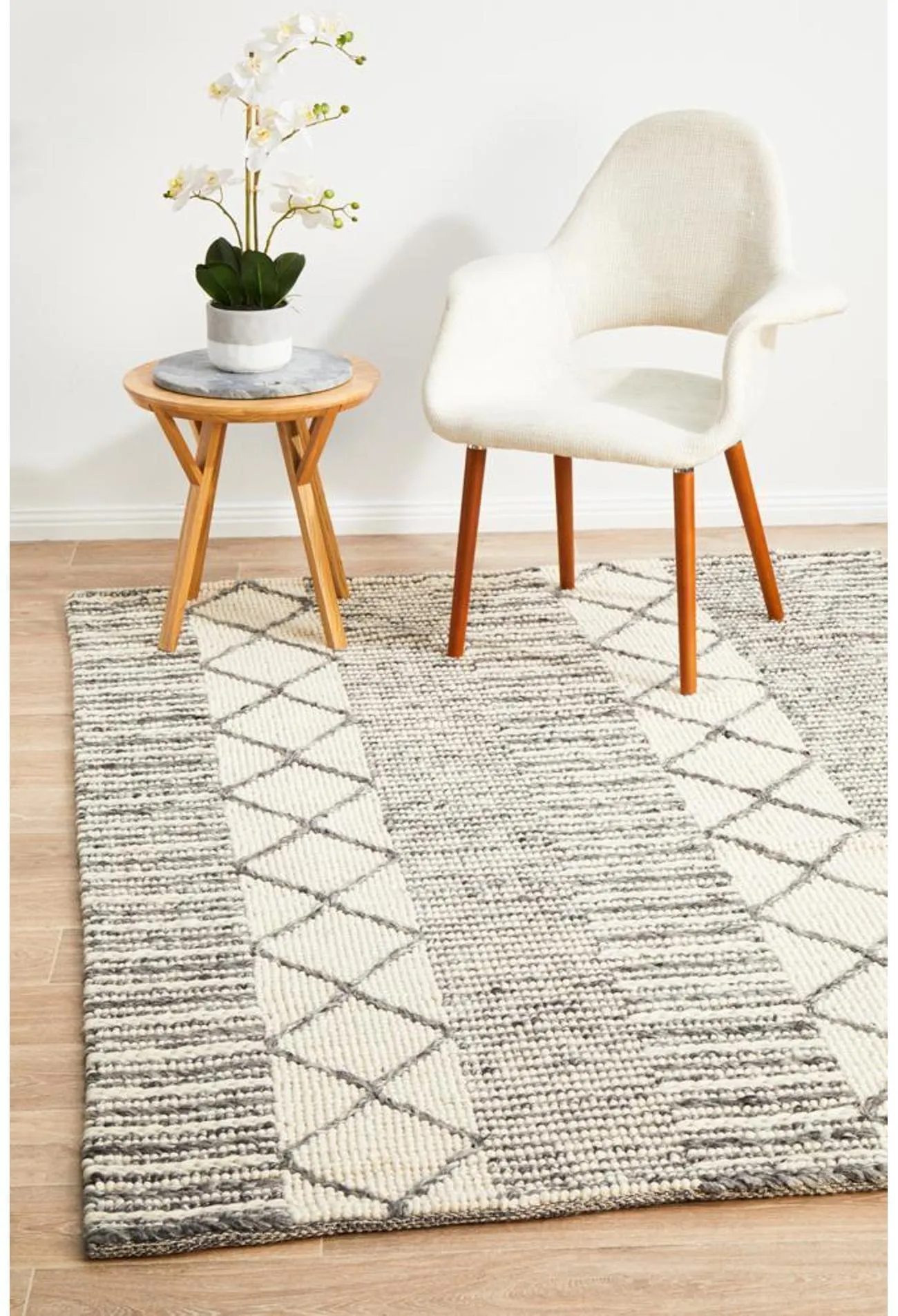 Skandinavian 316 Grey Rug