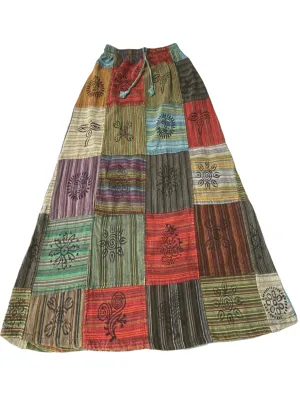 Skirt Patch with Prints -Unique