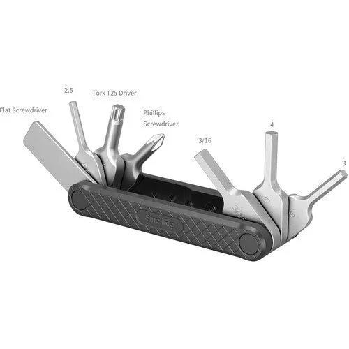 SmallRig Folding Multi-Tool Kit (Black)