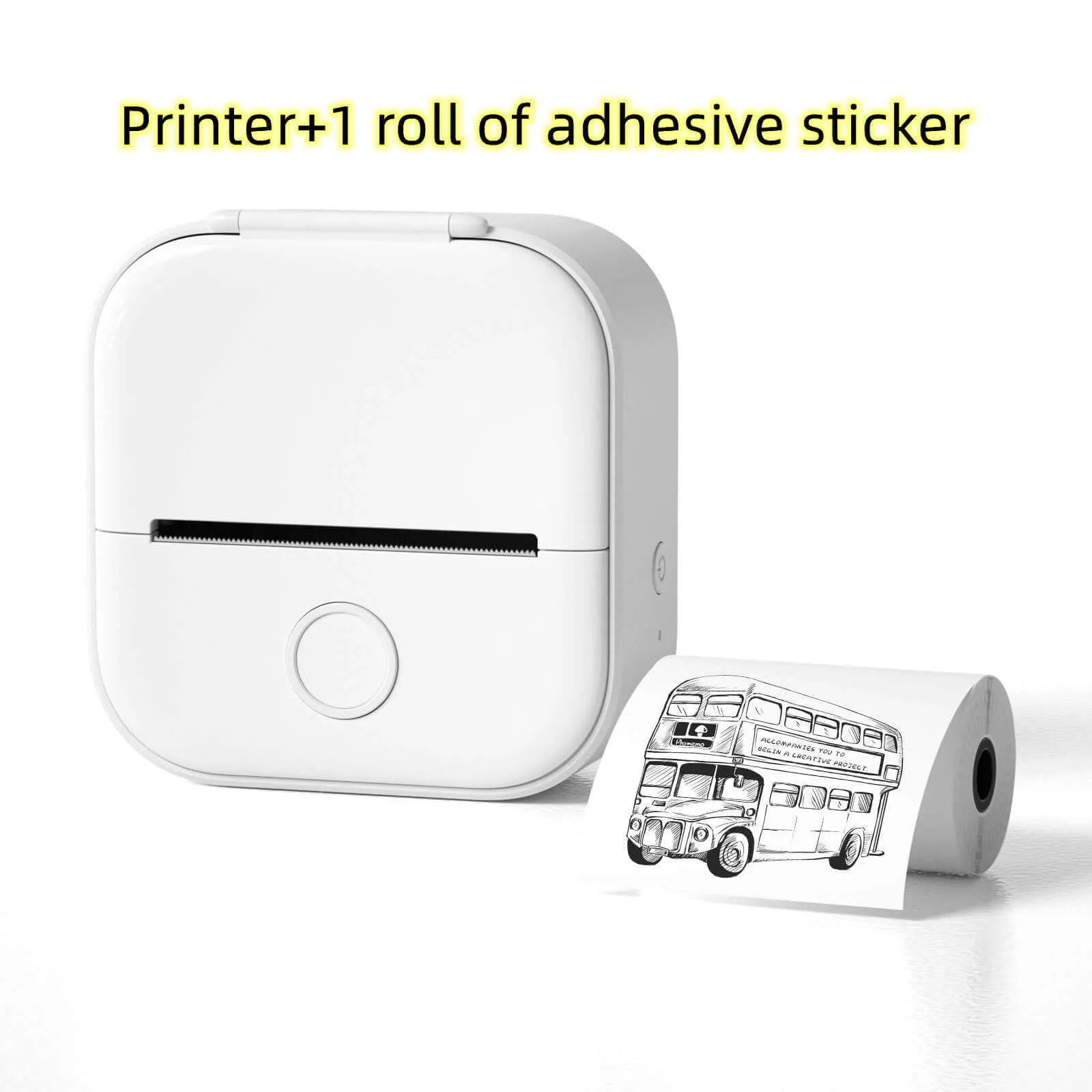 Smart Thermal Label Printer – Portable, Wireless & Ink-Free