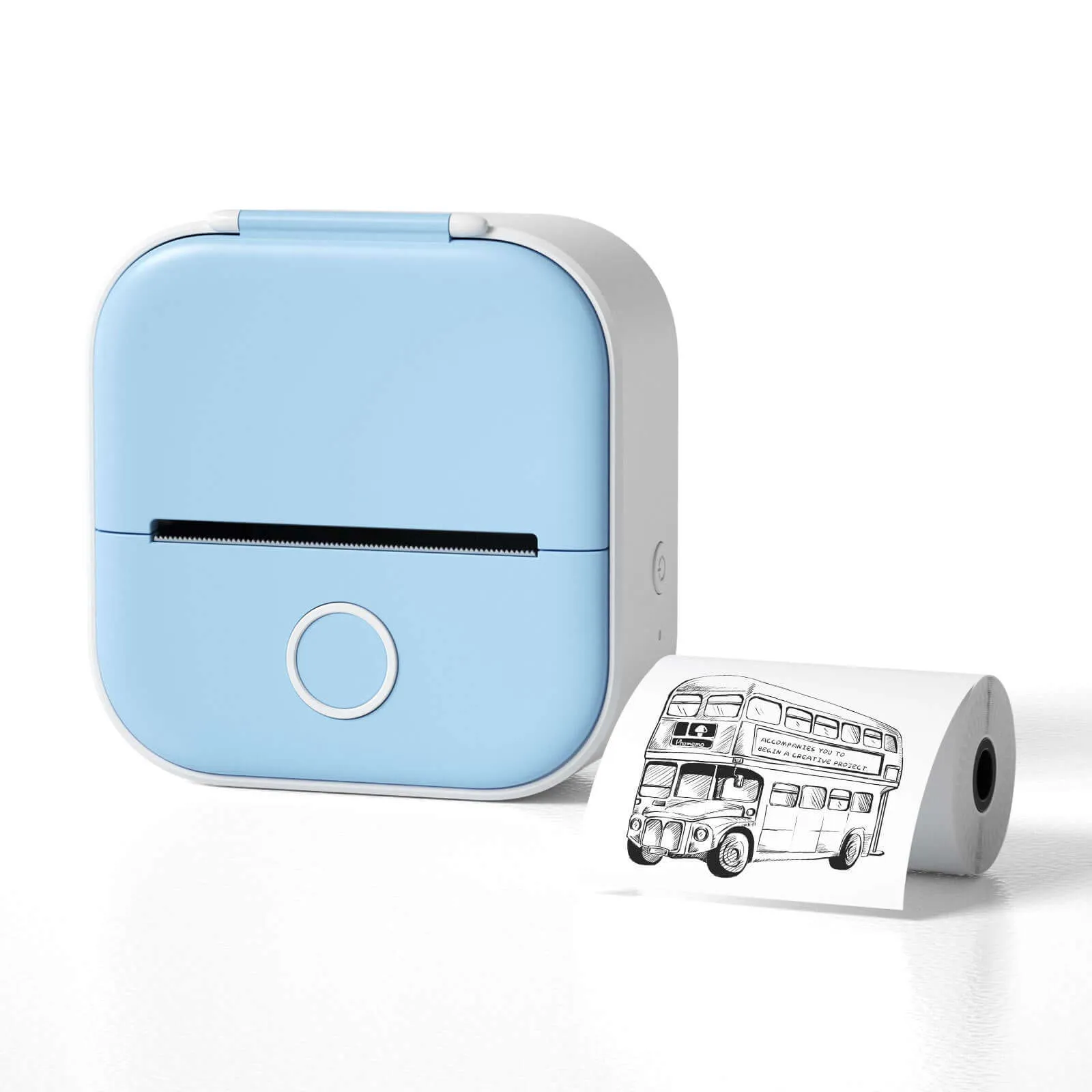 Smart Thermal Label Printer – Portable, Wireless & Ink-Free
